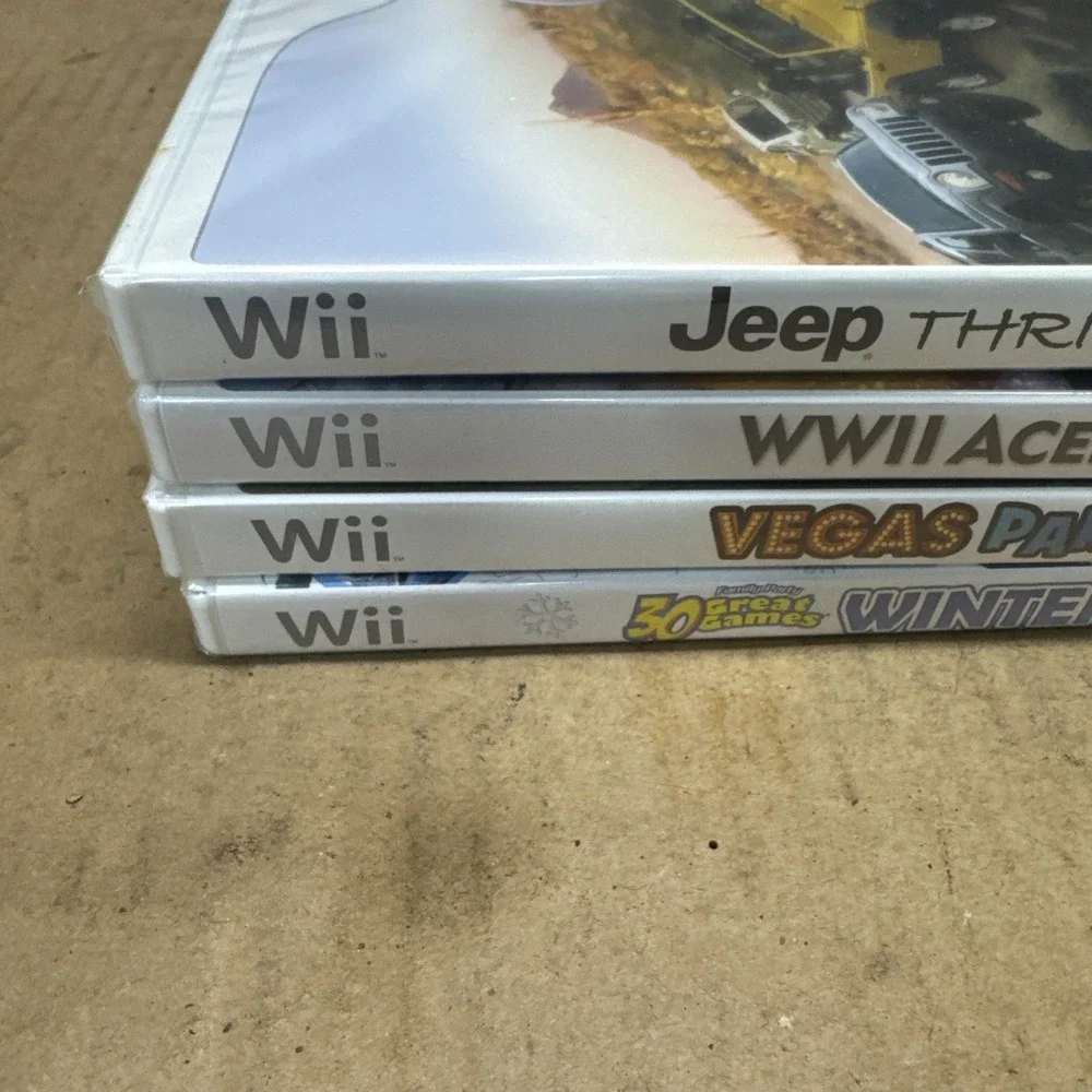 BRAND NEW SEALED Wii Game Lot (4) Games
